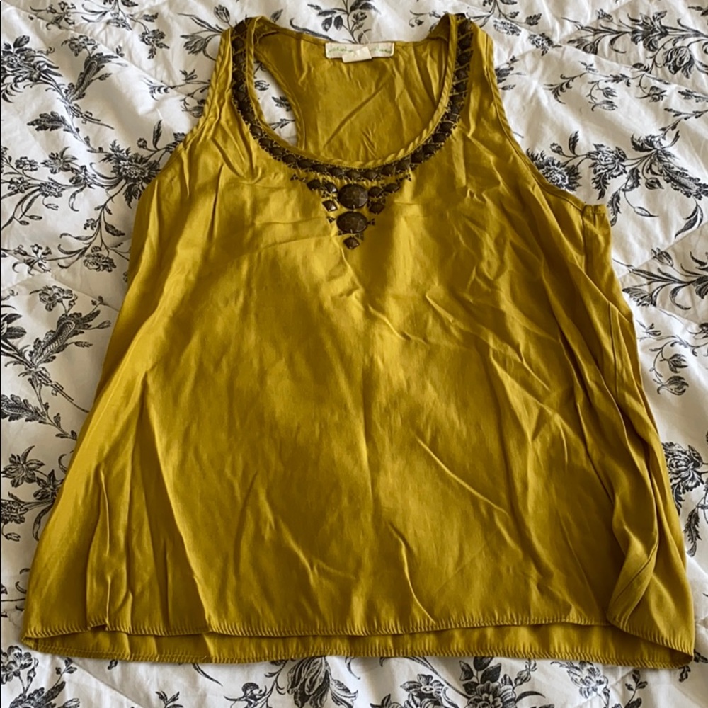 Mustard Yellow Top